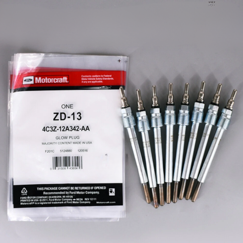 8PCS ZD13 4C3Z12A342AA Glow Plugs for 2004-2007 Ford 6.0L Powerstroke Diesel