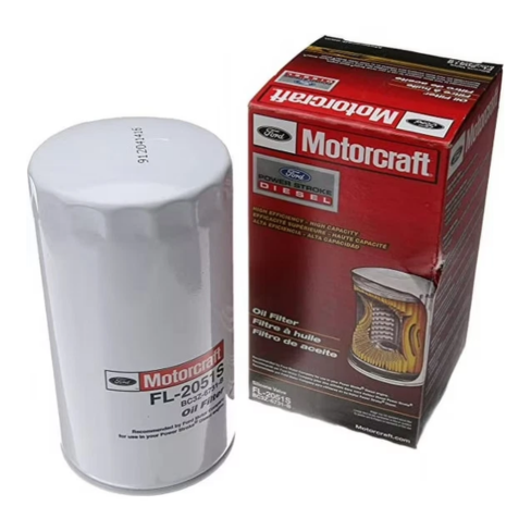 12PCS Motorcraft FL-2051-S Engine Oil Filters for Ford 6.7L Powerstroke Diesel