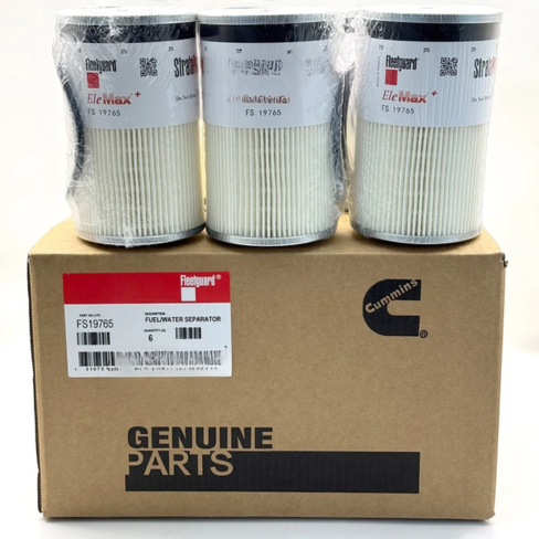 6PCS FS19765 Fuel/Water Separator Filters for Cummins Diesel Engines