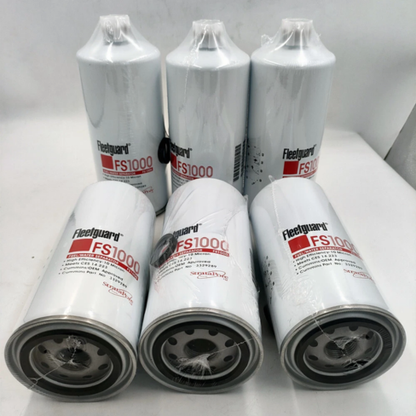 Set of 6 FS1000 Fuel Separator Filters Replacement for Fleetguard FS1000