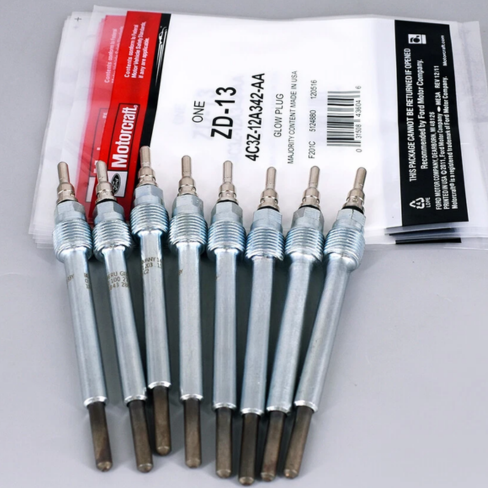 8PCS ZD13 4C3Z12A342AA Glow Plugs for 2004-2007 Ford 6.0L Powerstroke Diesel