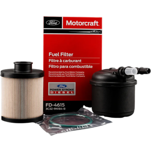 Genuine Motorcraft FD-4615 Fuel Filter Kit for Ford 6.7L Power Stroke Diesel (2011–2016)